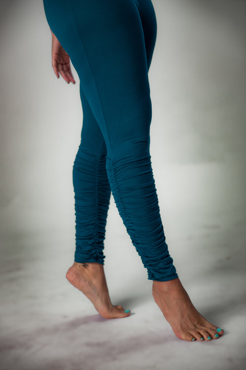 Rachel- Ruched Leggings