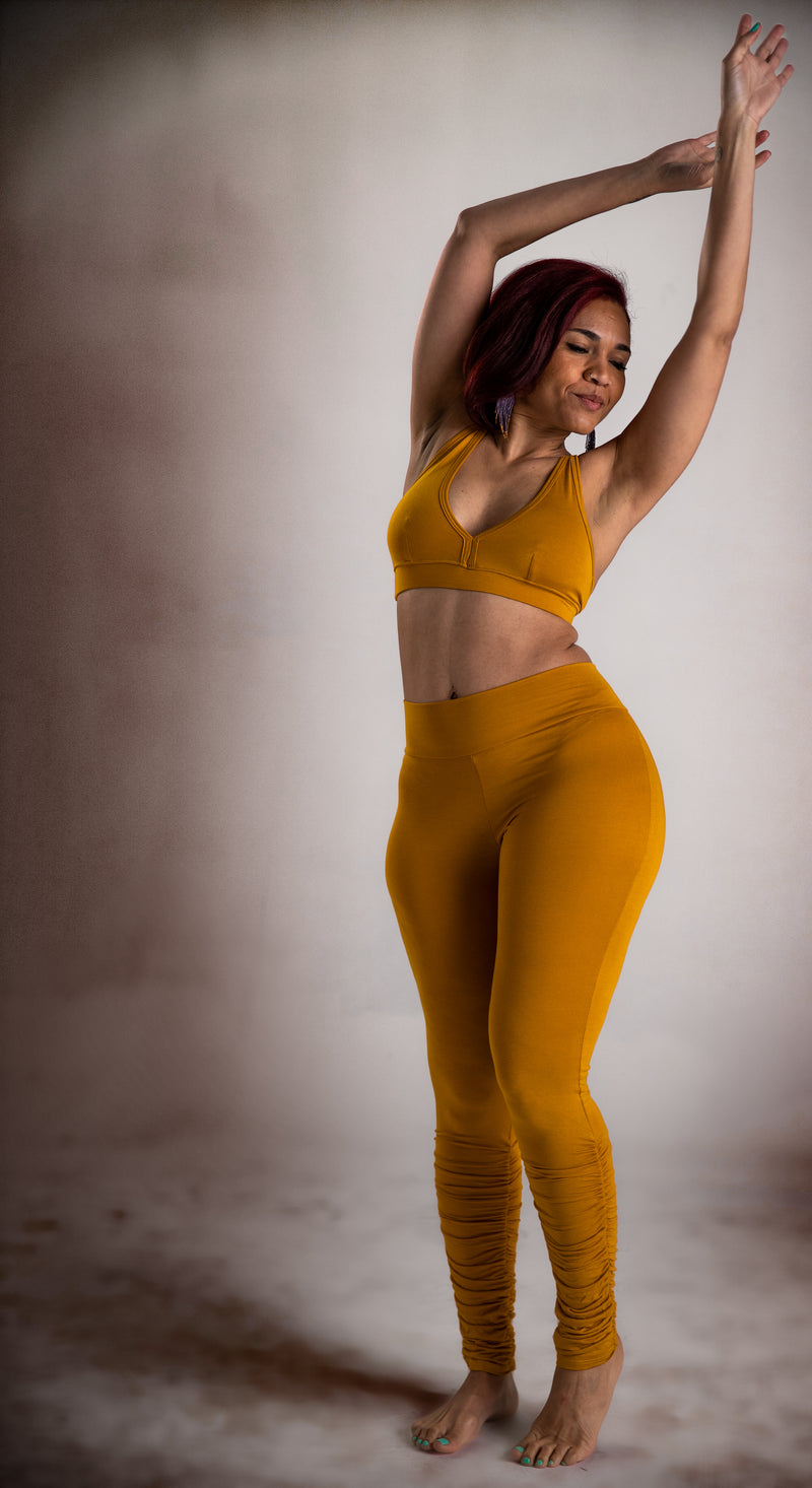 Rachel- Ruched Leggings